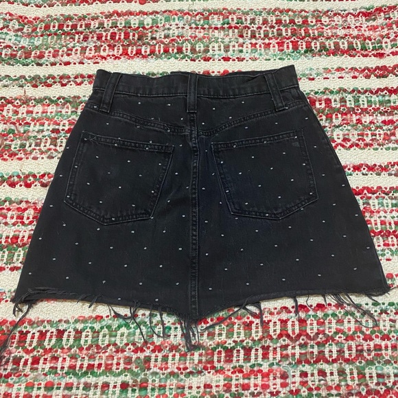 Madewell polka dot denim skirt - Picture 3 of 3